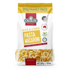 Orgran Rice and Corn Macaroni Pasta 350g